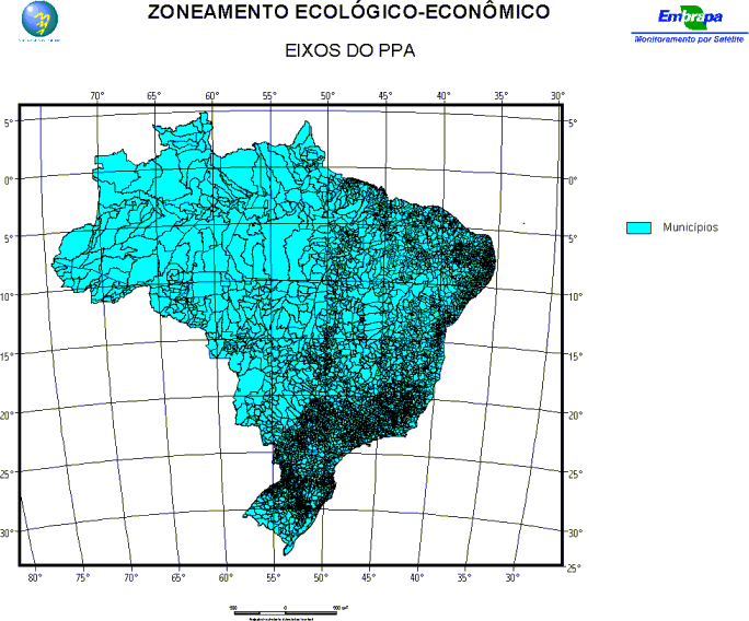 Divis�o Pol�tica por Munic�pio